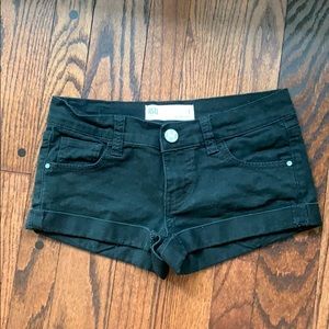 RSQ Black Jean Shorts